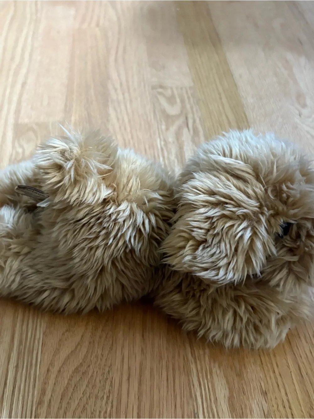 Vintage Heritage Company Labradoodle Shaggy Dog Plush Stuffed Animal Laying